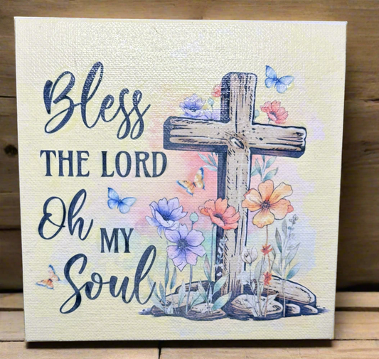 Bless the Lord Canvas print