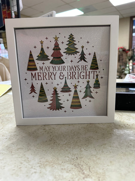 Shadow Box-Christmas