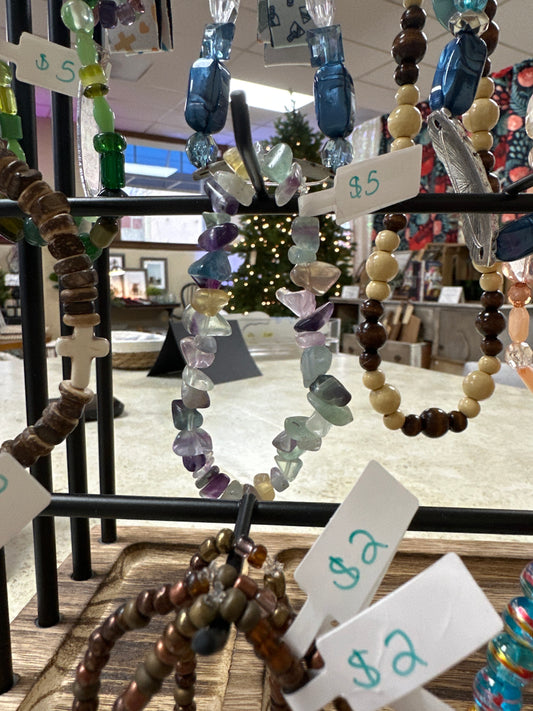 Bracelet-fluorite